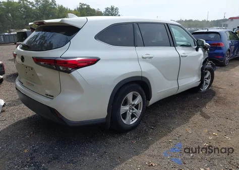 2021 Toyota Highlander Le из США, поврежденный, VIN 5TDBZRBH8MS141715